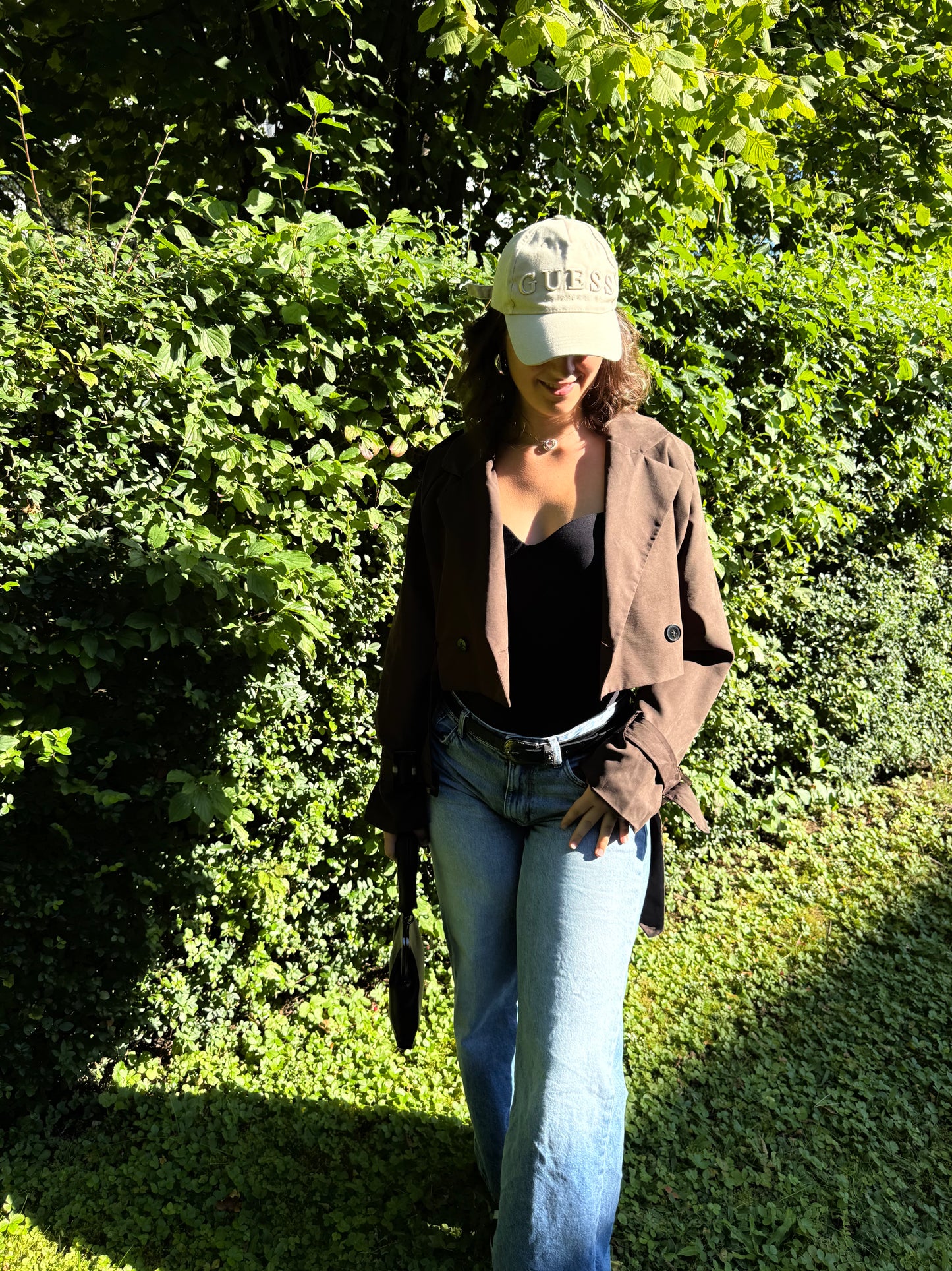 Cropped Trench „Sole“