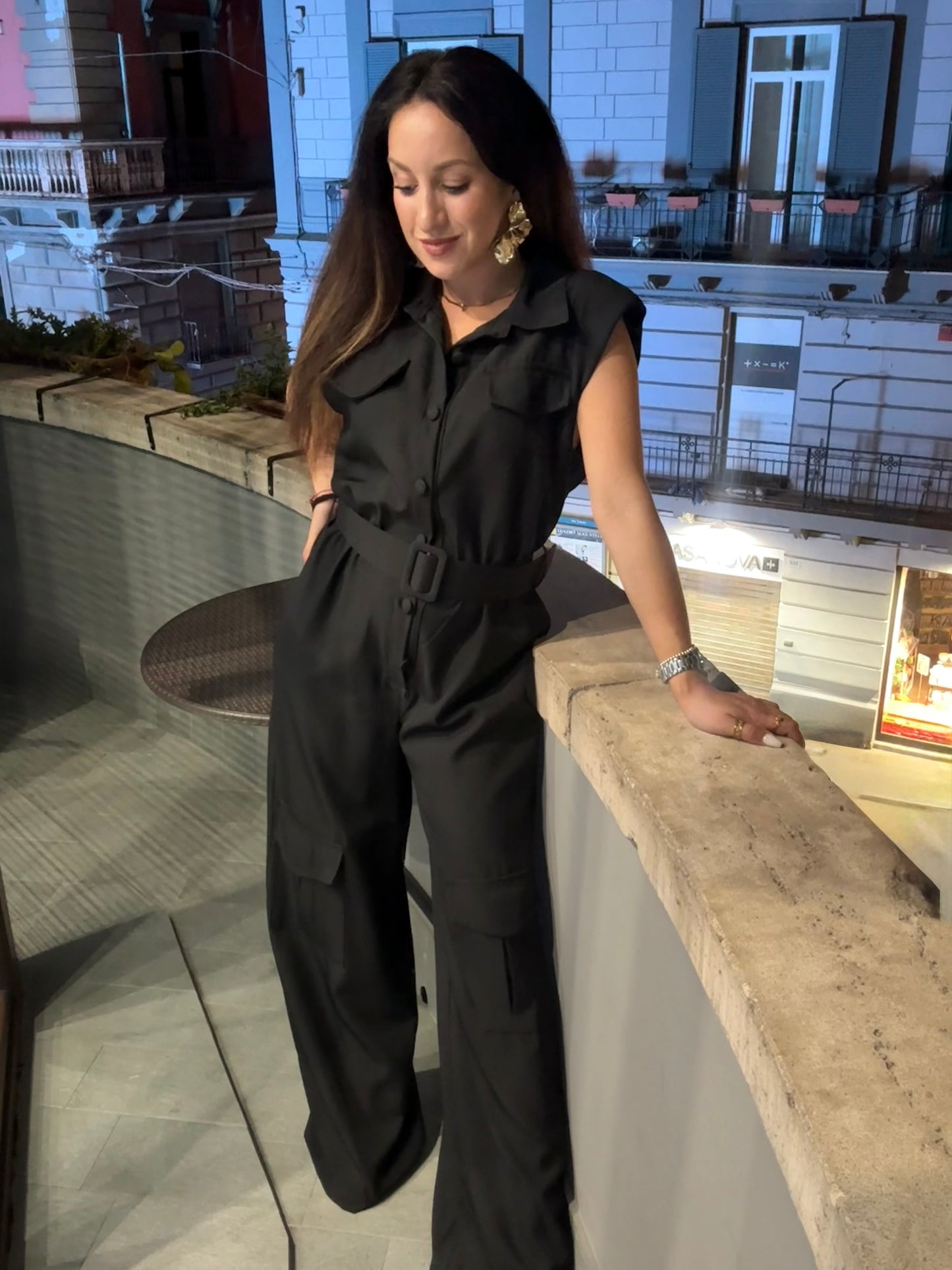 Jumpsuit „Milano Belted“