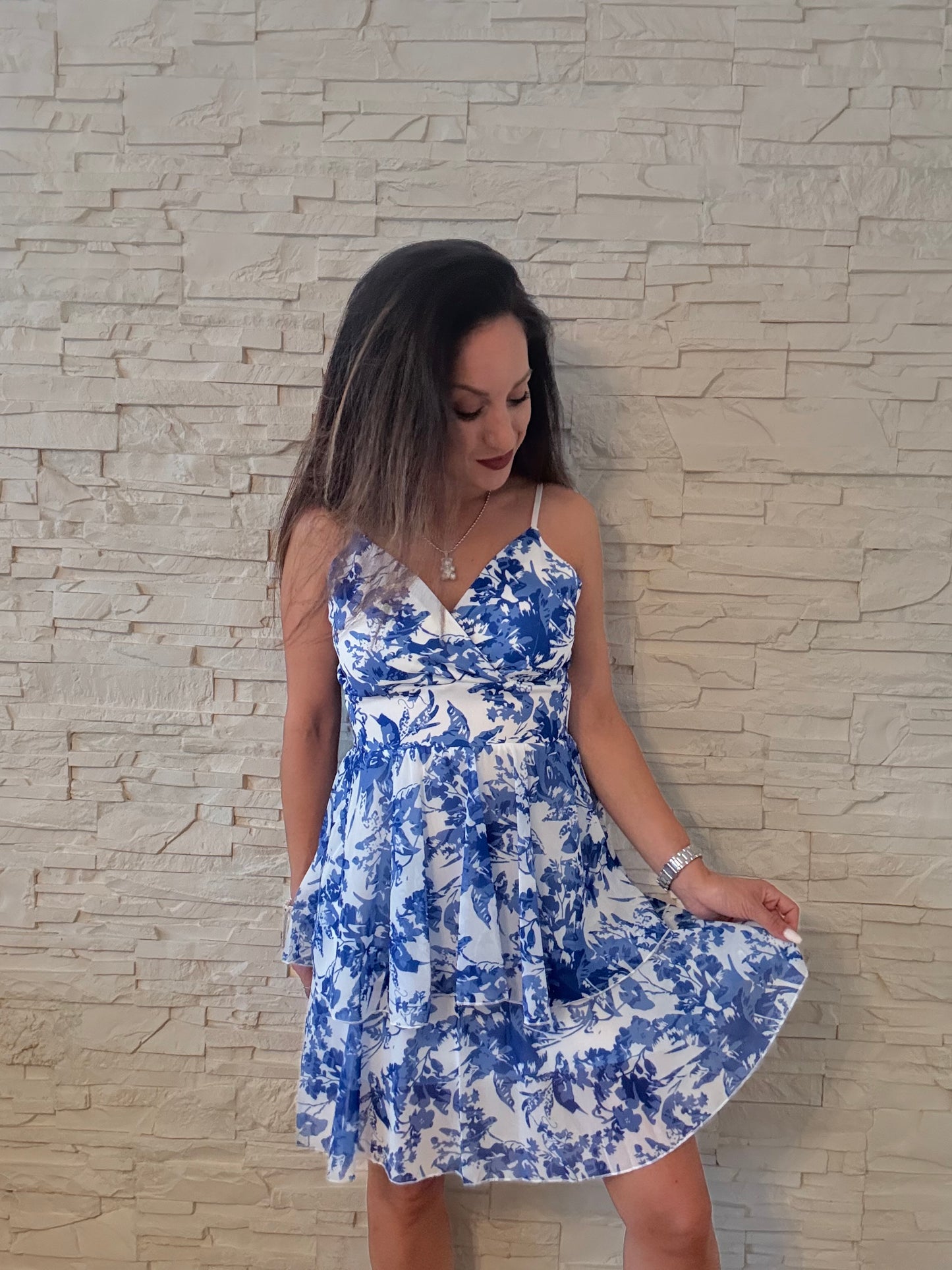 Kleid „Blu Capri“