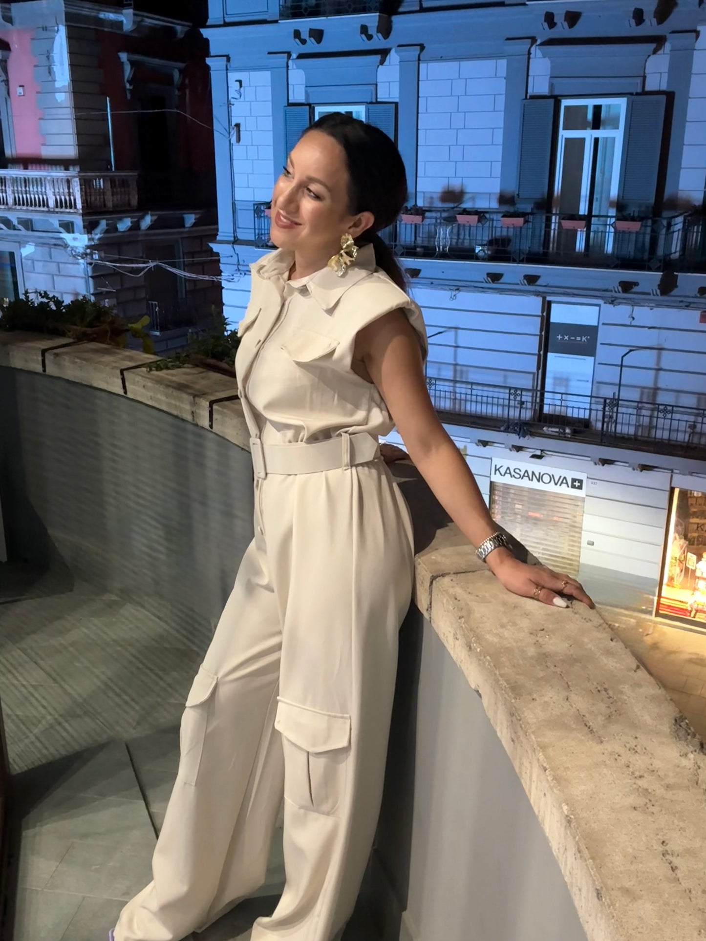 Jumpsuit „Milano Belted“