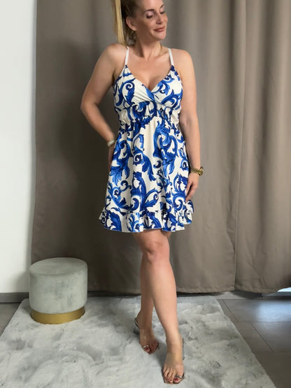 Kleid „Positano Blu“