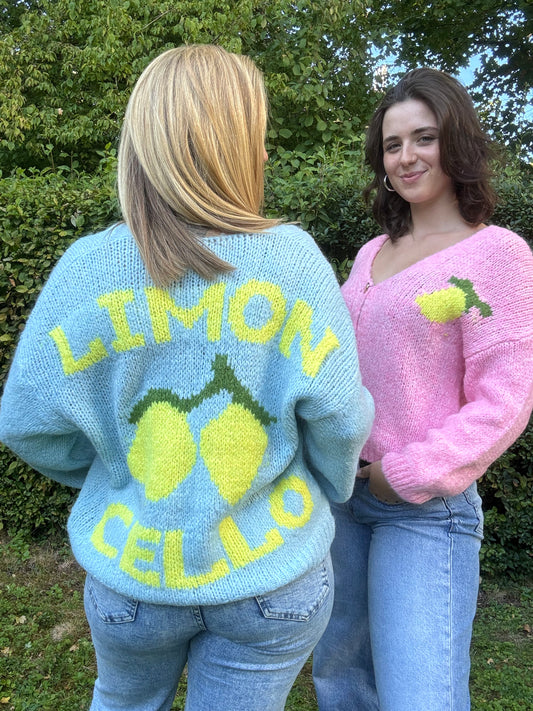 Cardigan „Limoncello Vibes“